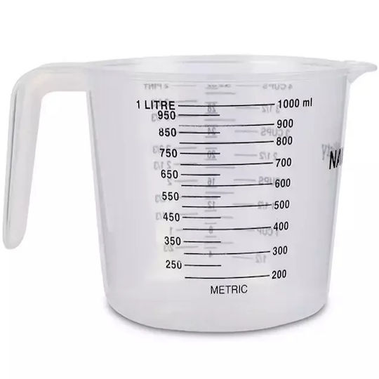 Nava Plastic Kitchen Measurer 1000ml 10-170-015 1pcs