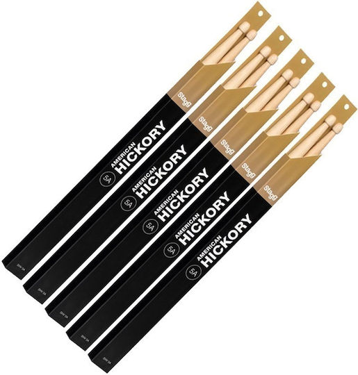 Stagg Hickory Μπαγκέτες Ντραμς 5A