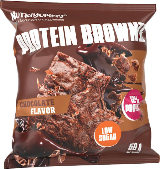 Nutriyummy Κέικ Protein Brownie Chocolate 50gr