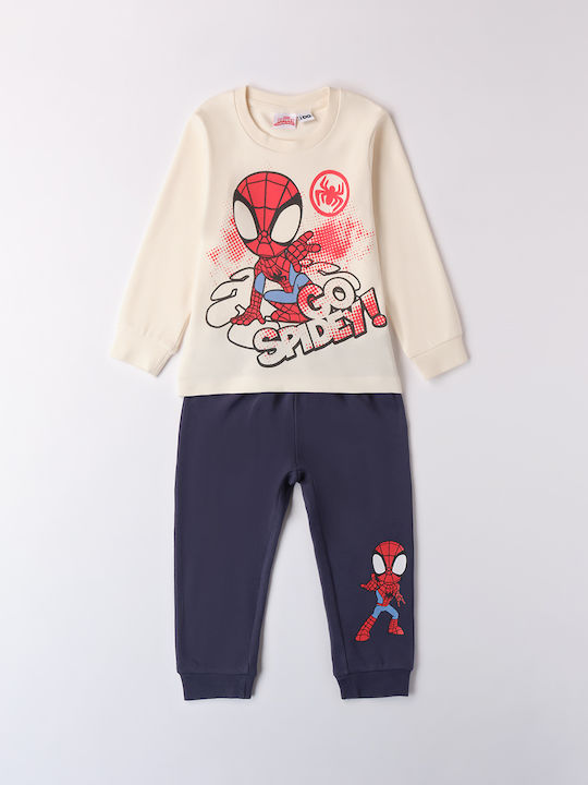 iDO Kids Pyjamas Ecru