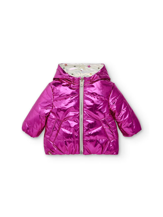 Tuc Tuc Kids Casual Jacket Double Sided Fuchsia