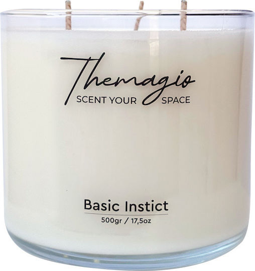 Themagio Αρωματικό Κερί Σόγιας Basic Instict 500gr 77250