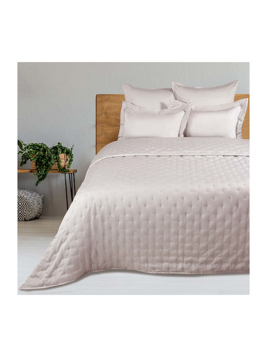 Anemos Bamboo Coverlet Queen Size from Polyester Pumice Stone 220x240cm