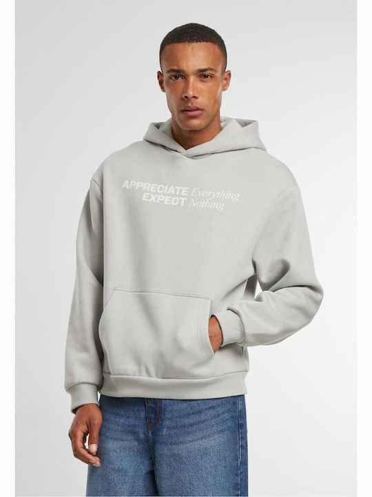 Mister Tee Hoody Φούτερ Lightasphalt