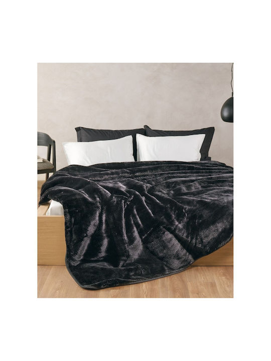 Kentia Bella Κουβέρτα Βελουτέ Ημίδιπλη 180x220εκ.
