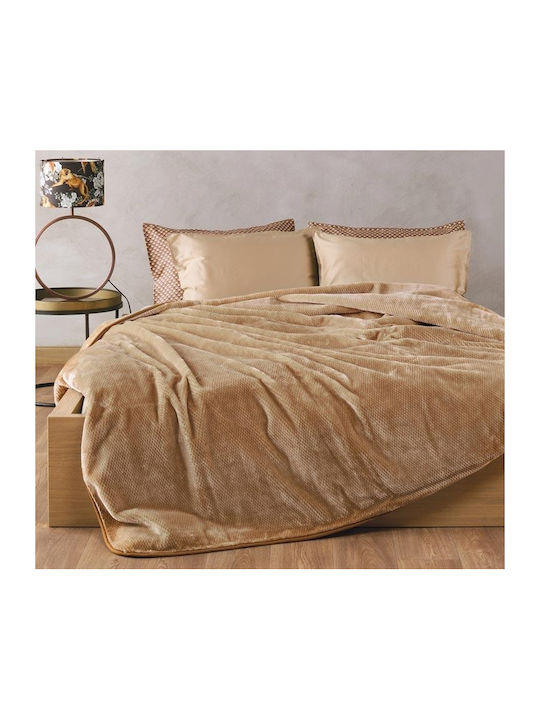 Kentia Bella Κουβέρτα Βελουτέ Υπέρδιπλη 220x240εκ.