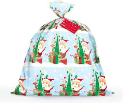 Riesiger Weihnachtsmann-Geschenksack aus Plastik