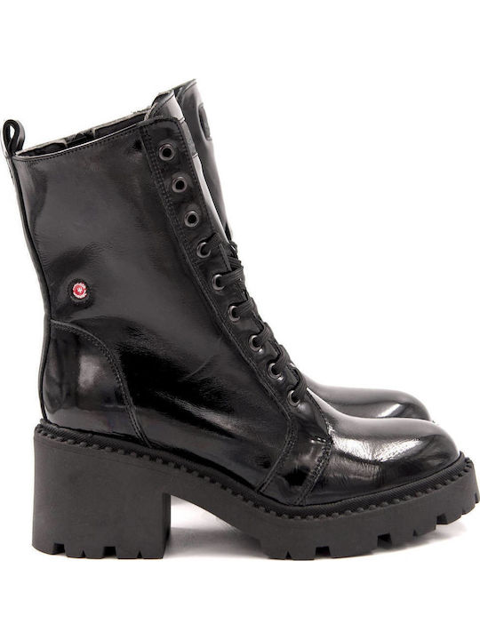 Robinson Leather Women's Ankle Boots Black
