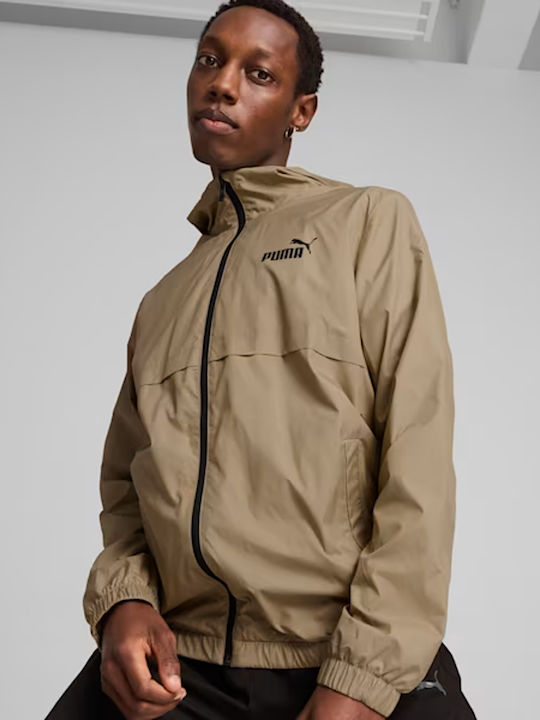 PUMA Jacket Windproof Beige