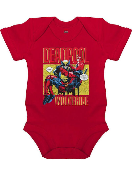 Koupakoupa Superhero Deadpool Wolverine Κορμάκι...