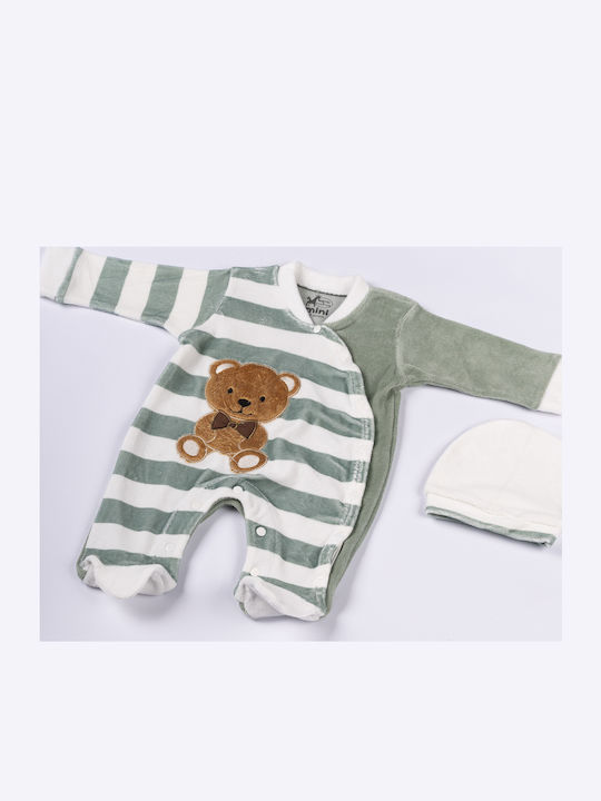 Evita Set Onesie Mint