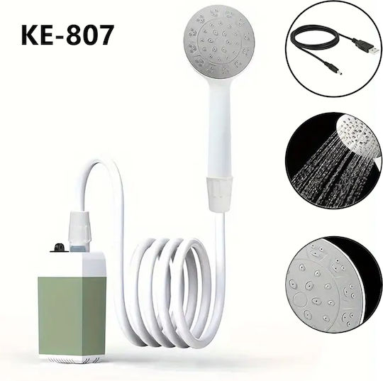 Battery Shower for Camping