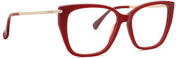 Max Mara Women's Metal Prescription Eyeglass Fr...