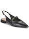 Leather Ballerinas Sensa15 Shine Black