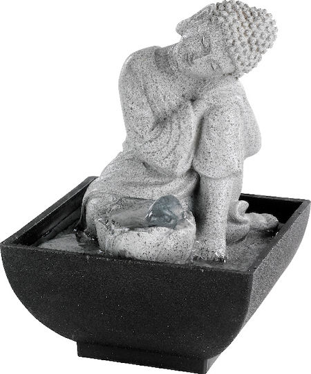 Kaemingk Dekorativer Buddha aus Stein 13x13x18cm 1Stück