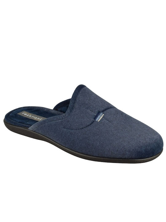 Yfantidis Men's Slipper Blue