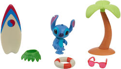 Just Play Miniature Toy Stitch Surf with Stitch for 3+ Years Old