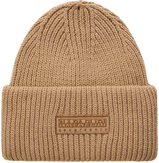 Beanie Γυναικείος Σκούφος Πλεκτός σε Καφέ χρώμα
