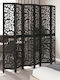 vidaXL Dekorativer Raumteiler Hölzernes mit 6 Paneelen 210x220cm