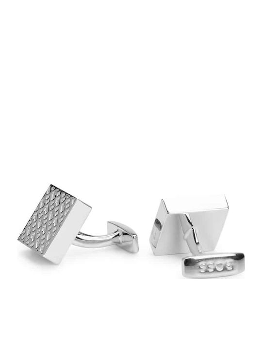 Boss Cufflinks in Silver Color