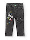 Kids' Denim Pants Black