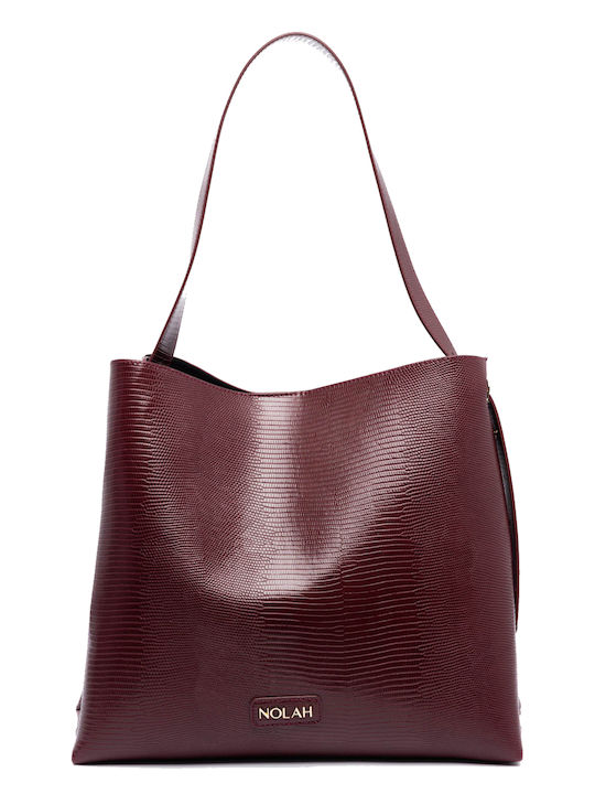 Nolah Ivana Women's Bag Shoulder Burgundy