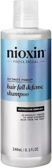 Nioxin Hair Fall Defense Σαμπουάν κατά της Τριχόπτωσης 240ml
