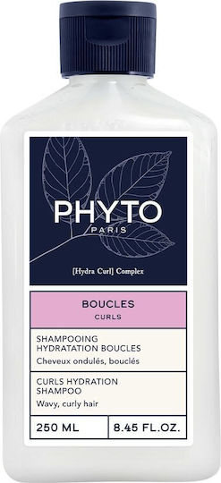 Phyto Curls Σαμπουάν Αναδόμησης/Θρέψης & Ενυδάτωσης για Σγουρά Μαλλιά 250ml