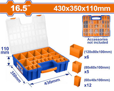 Wadfow Organizator pentru Compartimentul de Unelte 43x35x11cm.