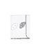 Baby Star Nor Pânză de Înfășat Piqué Cloud - Gray, White Gri 85x85εκ.