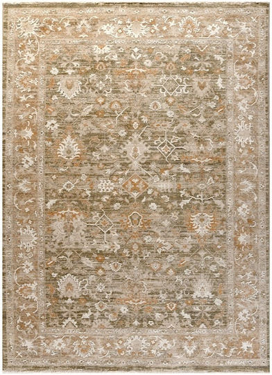 Tzikas Carpets Pera 68867-110 Rug Rectangular with Fringes Beige