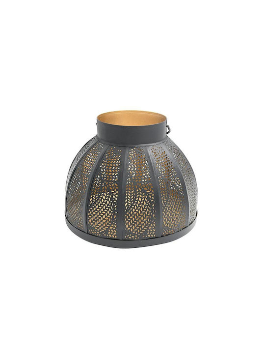 Fylliana Fl14136 Laterne Metallisch Schwarz 20x18x18cm 1Stück