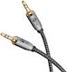 Goobay Plus 2m Textile 3.5mm Jack Audio Cable X2