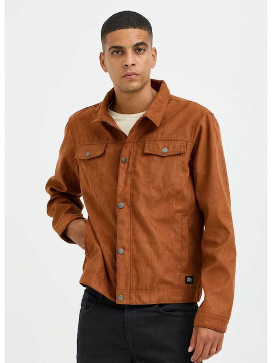 Blend Herren Jacke Lässig Brown