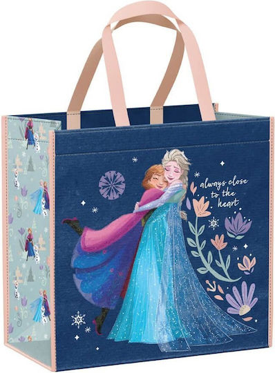 Bag for Gift with Theme "Frozen" Multicolored 50x40x20cm. 6pcs