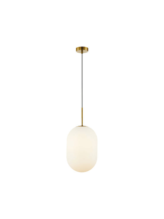 Milagro Pendant Light Single-Light for Socket E14, E.14 Gold