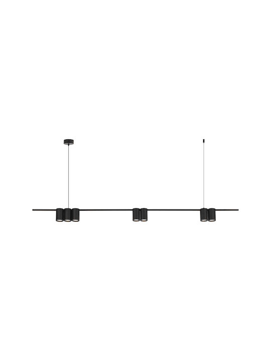 Milagro Pendant Light Rail Black