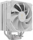 Gamdias BOREAS E2 410 CPU Cooling Fan for AM4/AM5/1200/115x/1700 Socket White