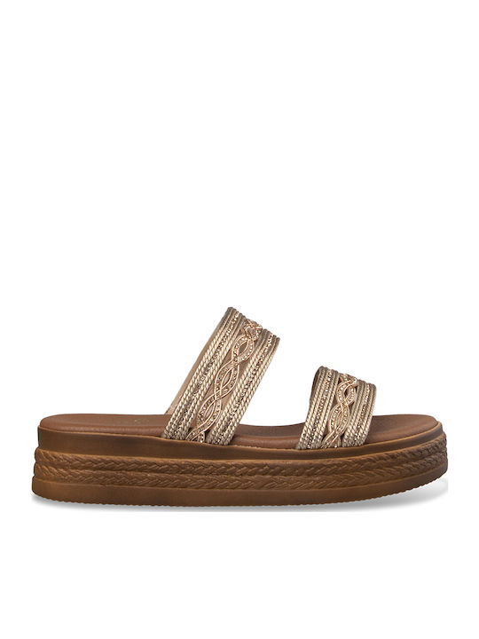 Women's Platform Shoes Gold