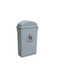 Delta Cleaning Plastic Waste Bin with Floating Lid Grey 65L KP65