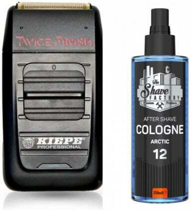 Herren-Set Zweifach-Finish Rasierer After Shave Kölnisch Wasser Nr.12 Kiepe
