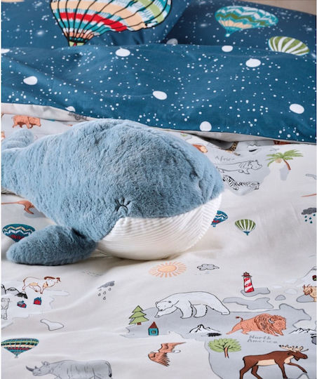 Kentia Kids Duvet Cover Single Blue Set Kentia Kids Duvet Cover Single Blue Set