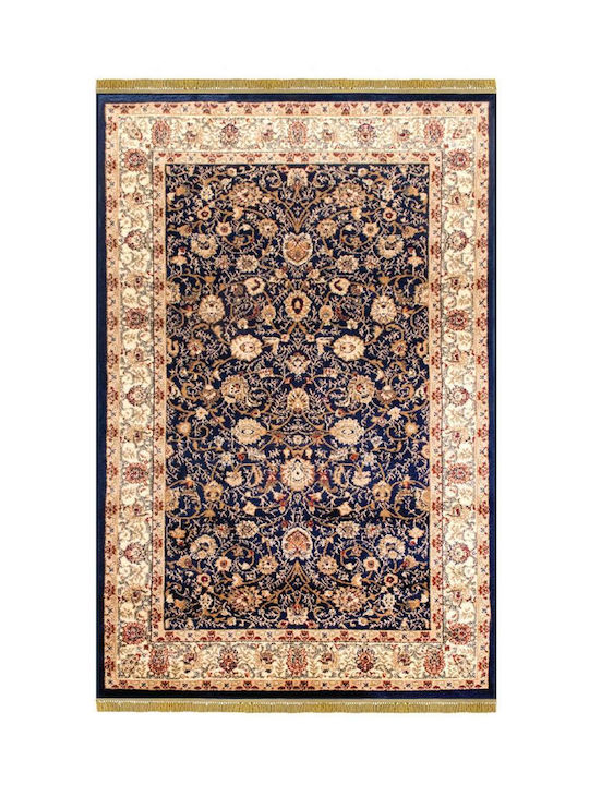 Newplan Klassik Rug Rectangular with Fringes Navy 1536