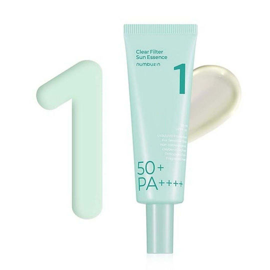 Numbuzin No.1 Clear Filter Sun Essence Antheliar Pentru Față SPF50+ 50ml