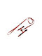 Pet Interest 30302 Go Get Cat Harness & Leash Turtles Orange 30-40cm, 40-55cm, 1mmx100cm M