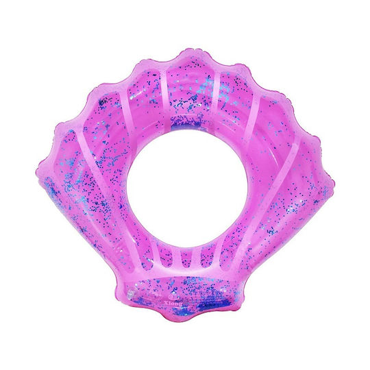 Inflatable Shell Swim Ring 90cm 150144 Pink