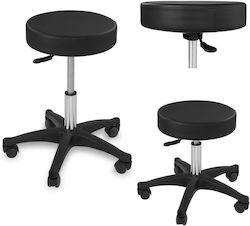 Aversa Office & Desk Stool Round Black 54x54x59.5cm