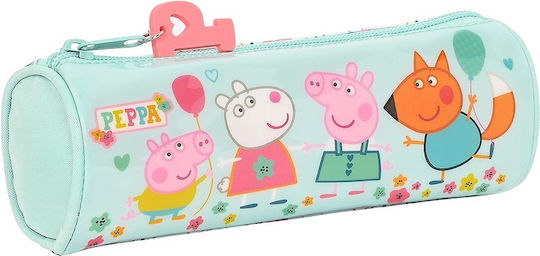 Safta Turquoise Cylinder Pencil Case
