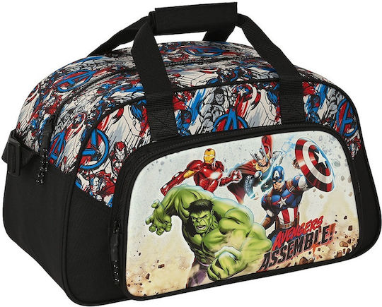 Safta Avengers Forever Sack Voyage Black Fabric L40xW24xH23cm