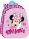 Safta Tσάντα Πλάτης Σχολική 3d Minnie Mouse